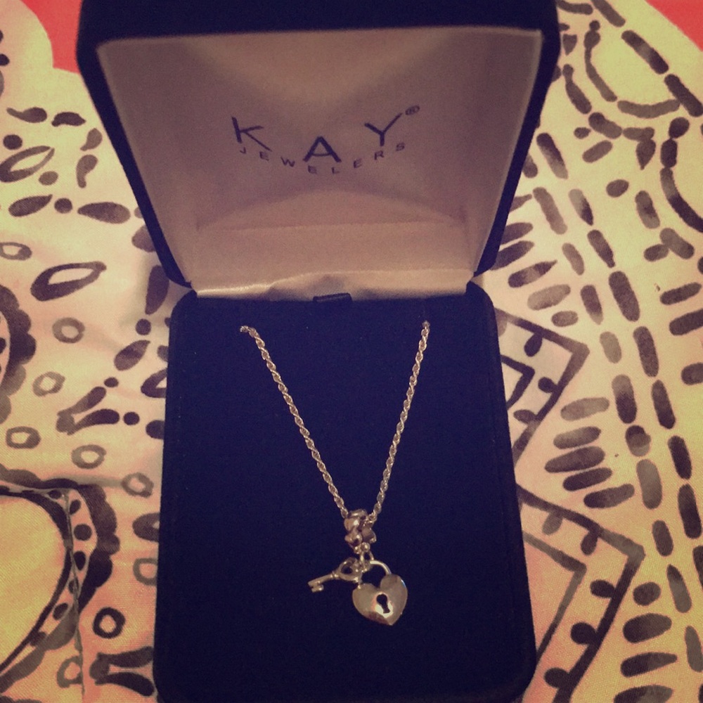 Lock and Key Kay Jewelers Necklace